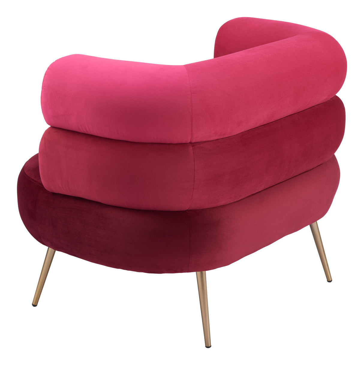 ZUO Arish Accent Chair Red