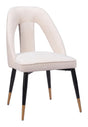 ZUO Artus Dining Chair Ivory