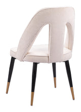 ZUO Artus Dining Chair Ivory
