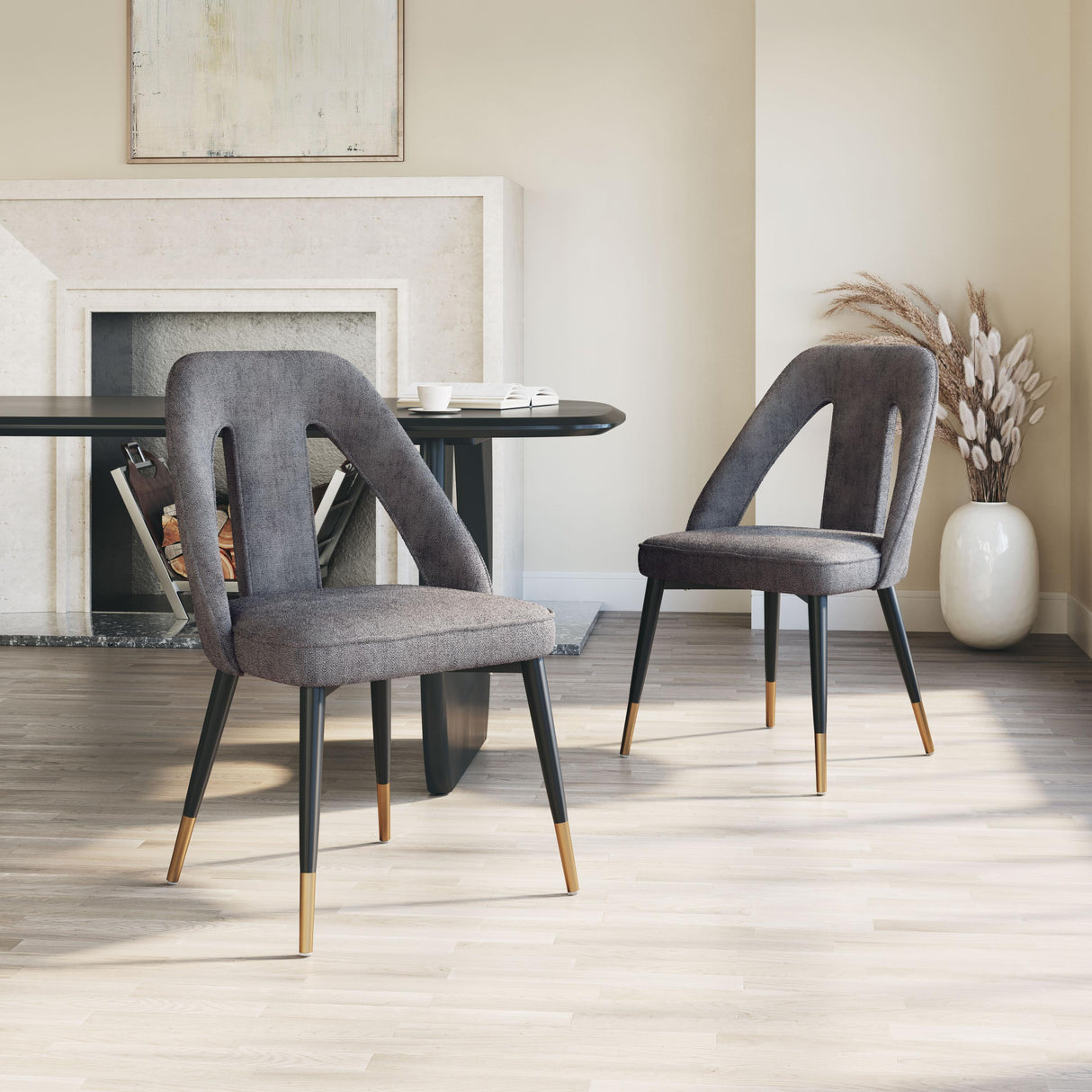 ZUO Artus Dining Chair Gray