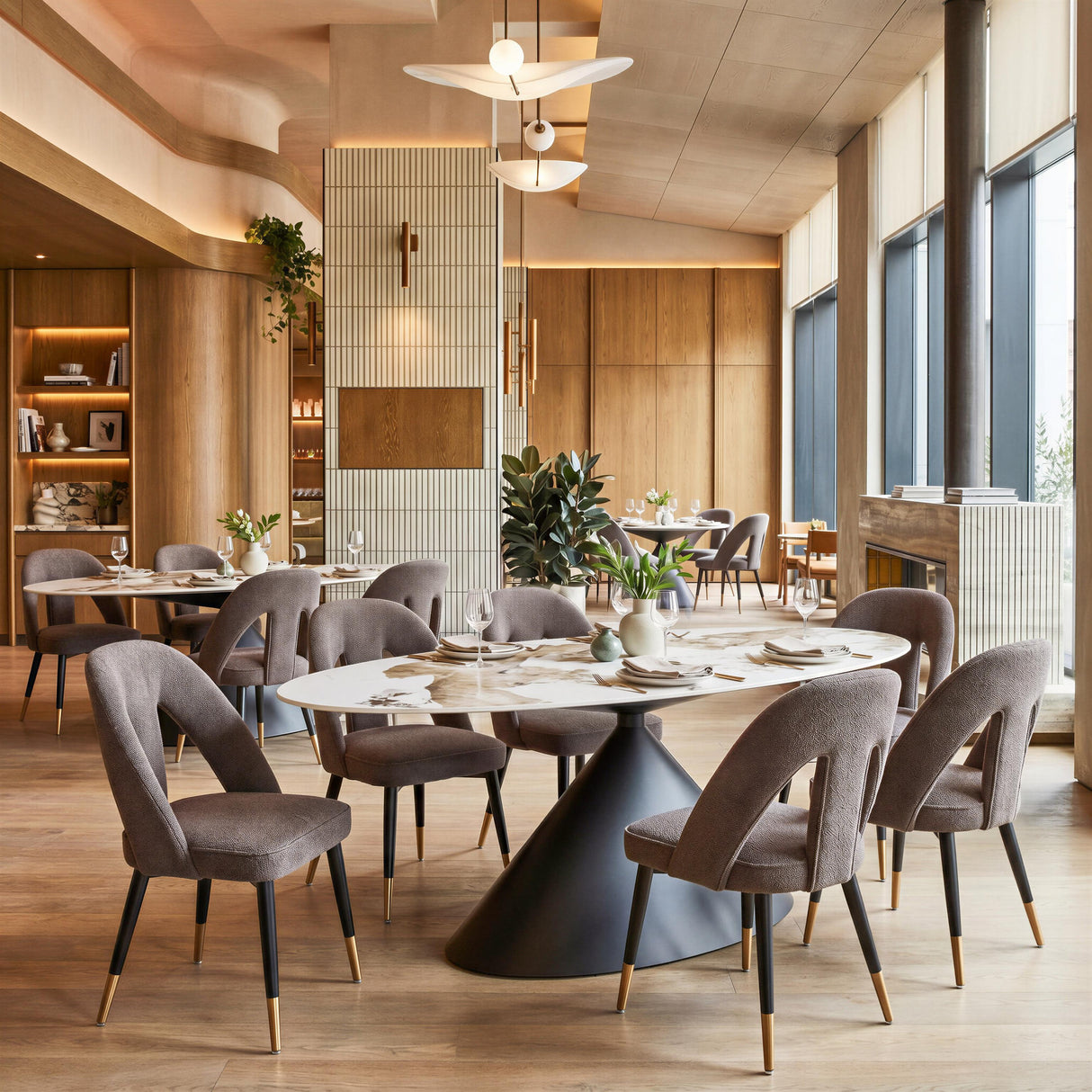 ZUO Artus Dining Chair Gray