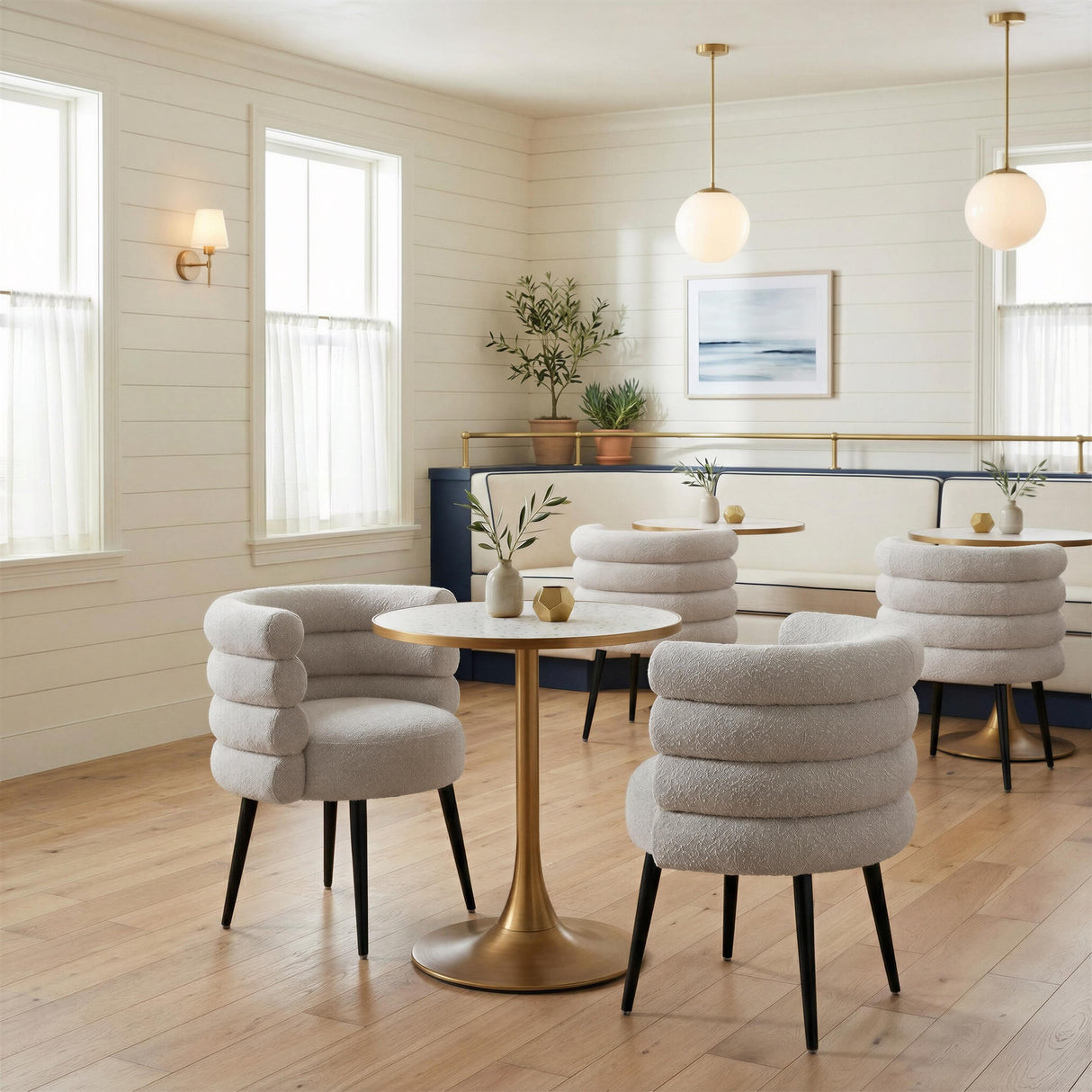ZUO Grena Dining Chair Misty Gray
