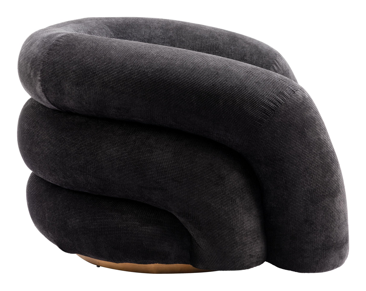 ZUO Havn Accent Chair Black