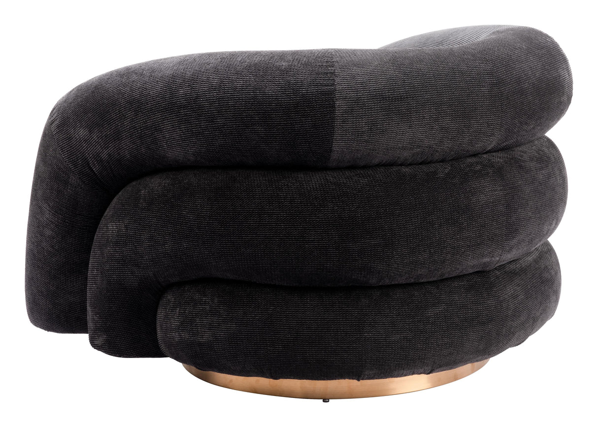 ZUO Havn Accent Chair Black