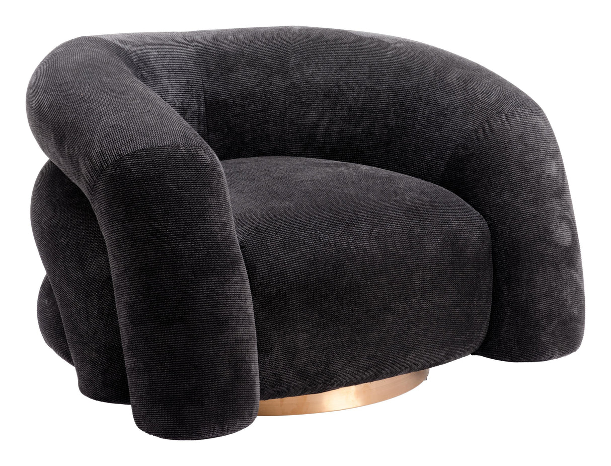 ZUO Havn Accent Chair Black