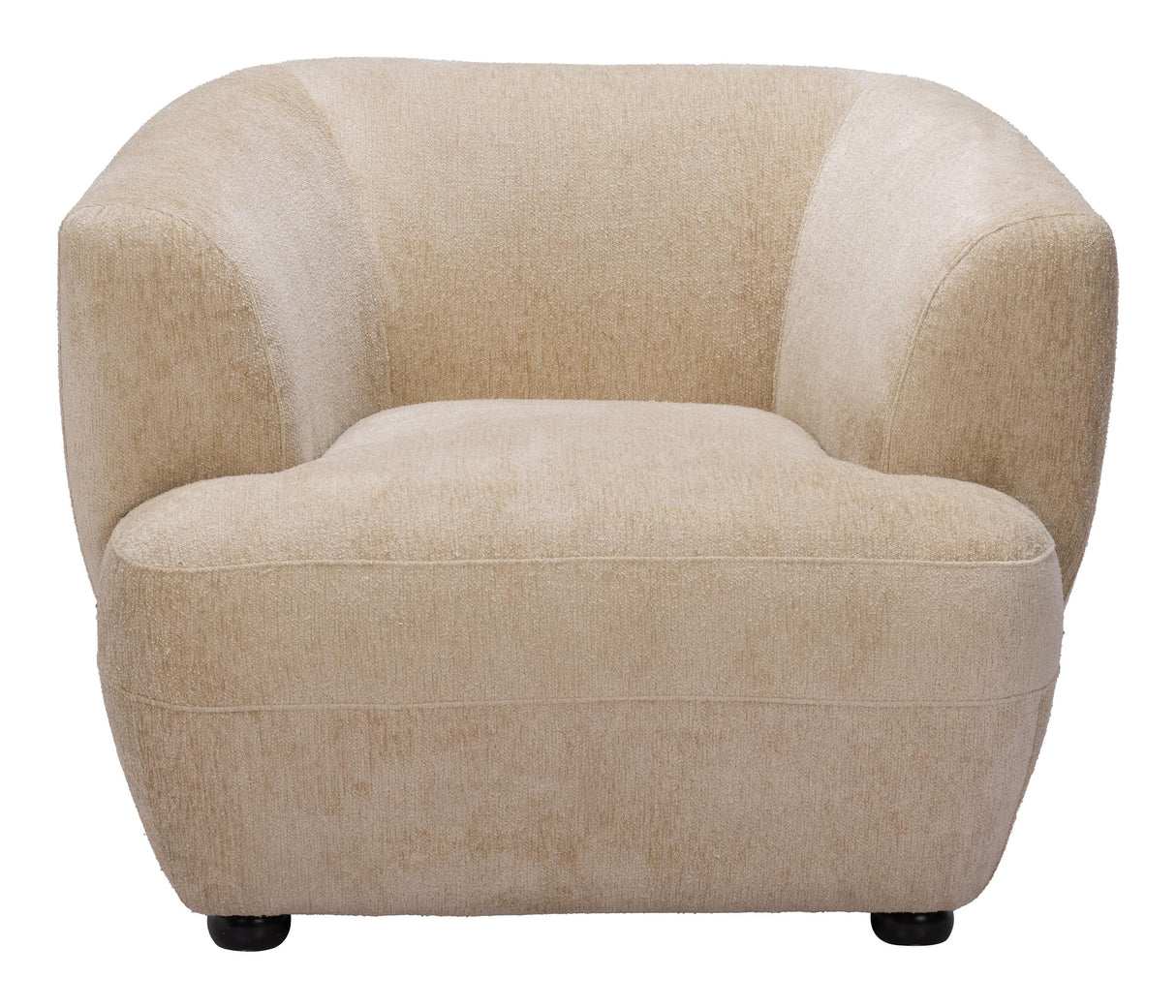ZUO Bekker Accent Chair Golden Beige