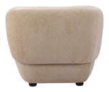 ZUO Bekker Accent Chair Golden Beige