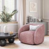 ZUO Tallin Accent Chair Mauve Pink
