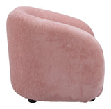 ZUO Tallin Accent Chair Mauve Pink