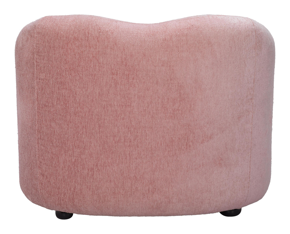 ZUO Tallin Accent Chair Mauve Pink