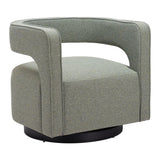 ZUO Turku Swivel Chair Sage Green