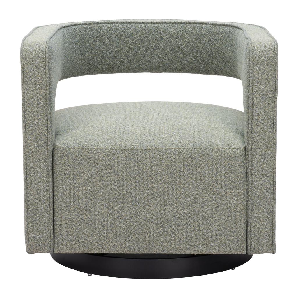ZUO Turku Swivel Chair Sage Green