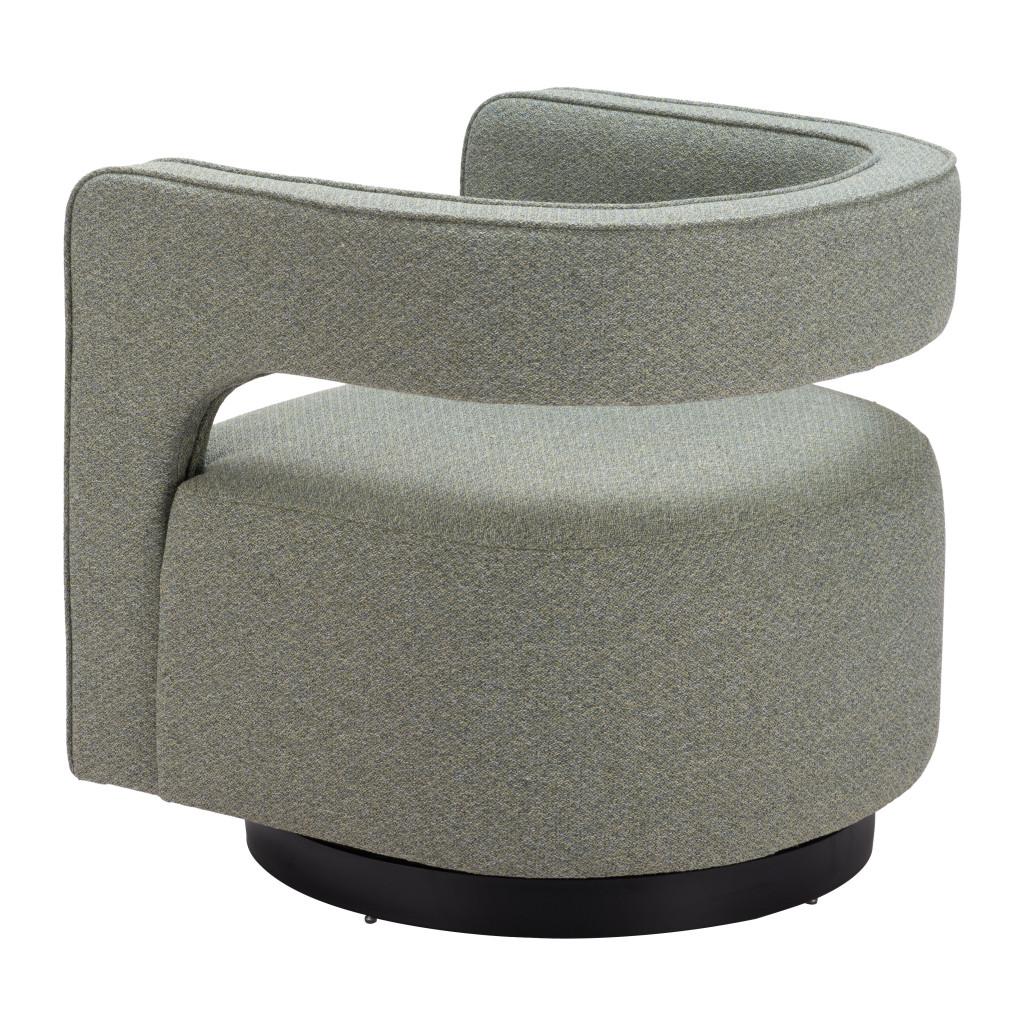 ZUO Turku Swivel Chair Sage Green
