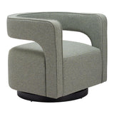 ZUO Turku Swivel Chair Sage Green