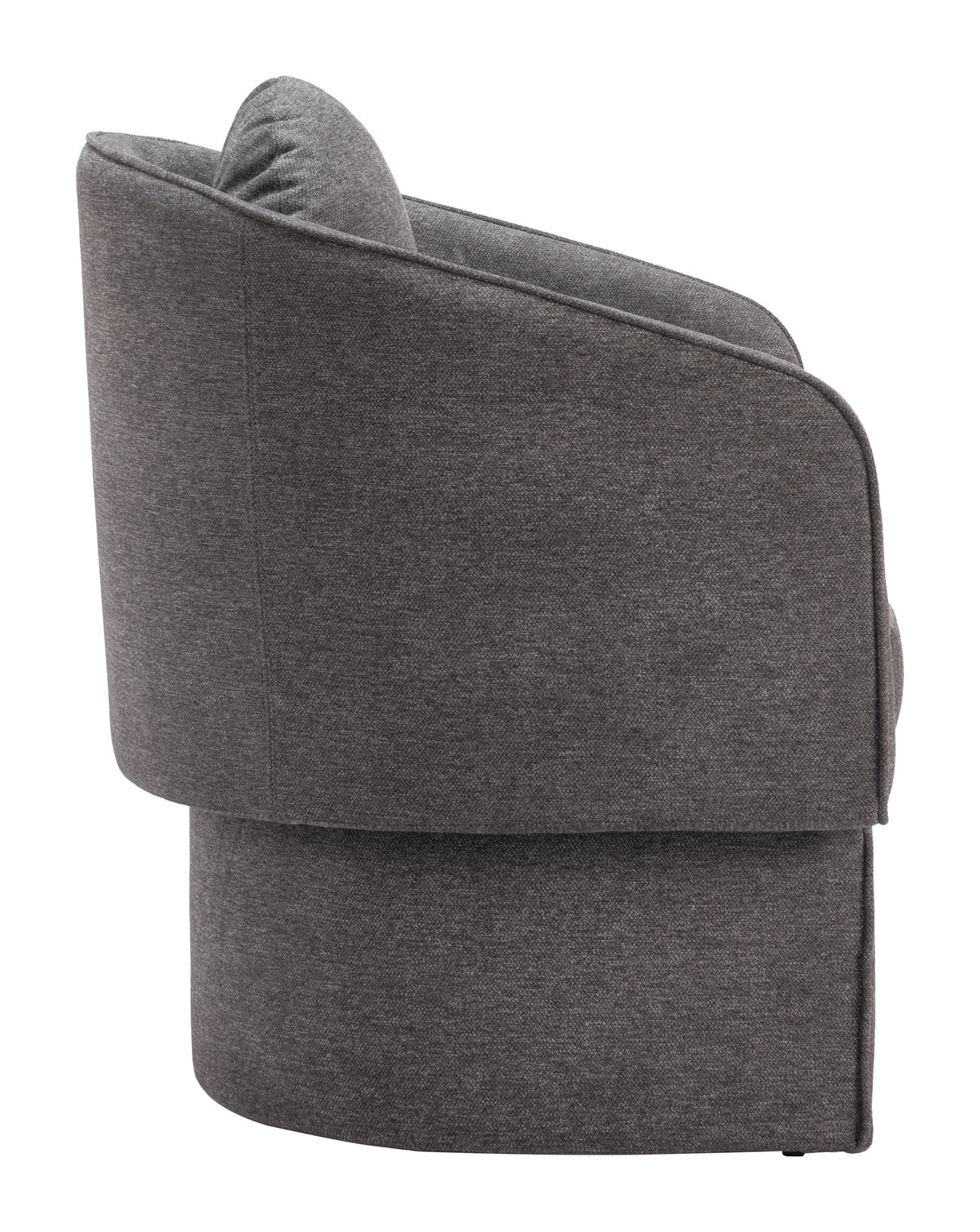 ZUO Olya Accent Chair Truffle Gray