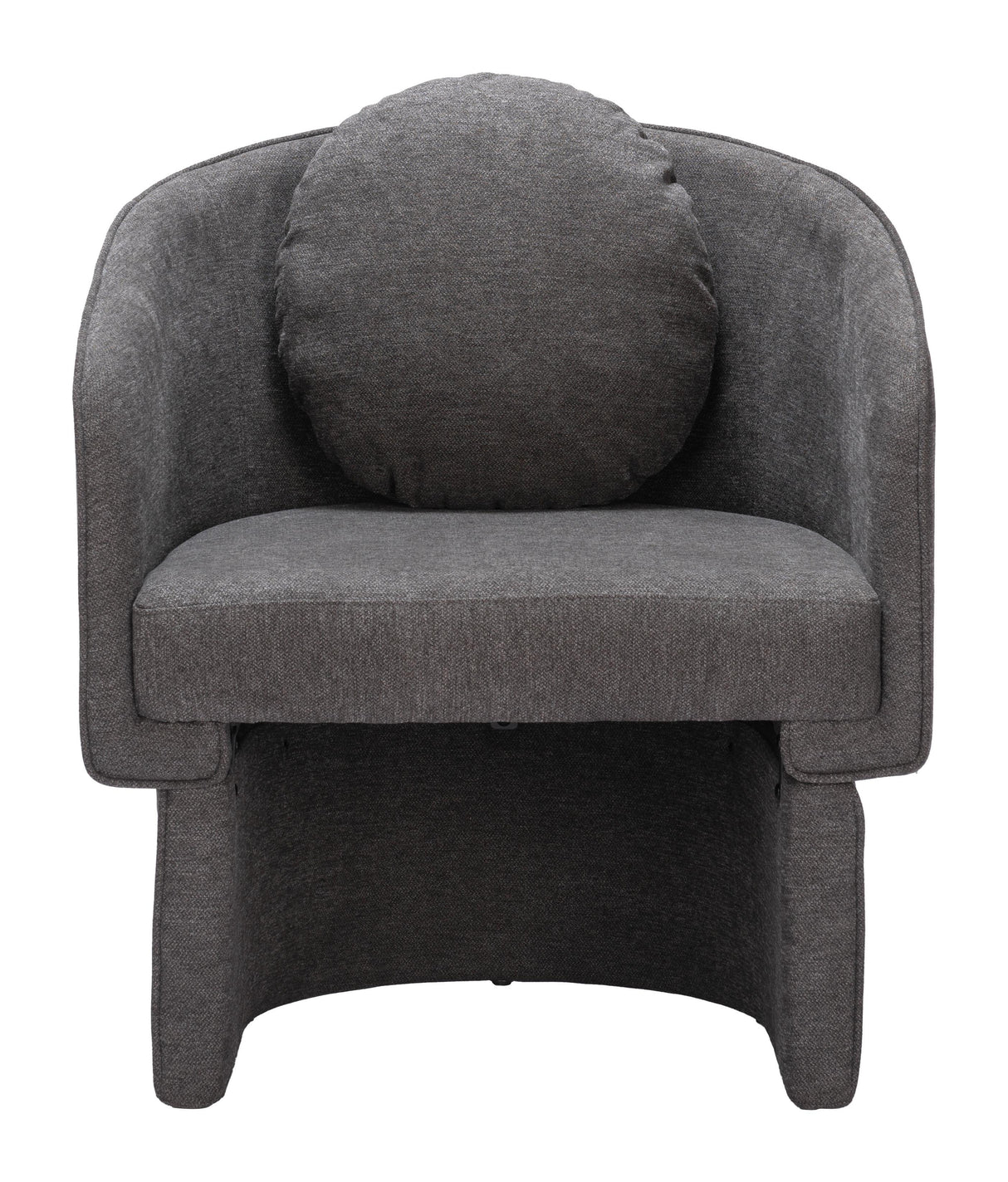 ZUO Olya Accent Chair Truffle Gray