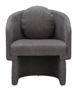 ZUO Olya Accent Chair Truffle Gray