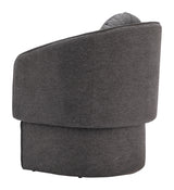 ZUO Olya Accent Chair Truffle Gray