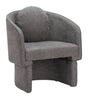 ZUO Olya Accent Chair Truffle Gray