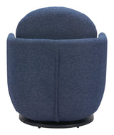 ZUO Bant Swivel Chair Blue