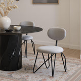 ZUO Novi Dining Chair (Set of 2) Dove Gray