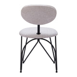 ZUO Novi Dining Chair (Set of 2) Dove Gray