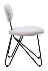 ZUO Novi Dining Chair (Set of 2) Dove Gray