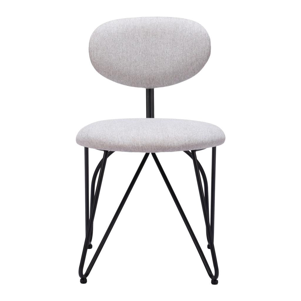 ZUO Novi Dining Chair (Set of 2) Dove Gray