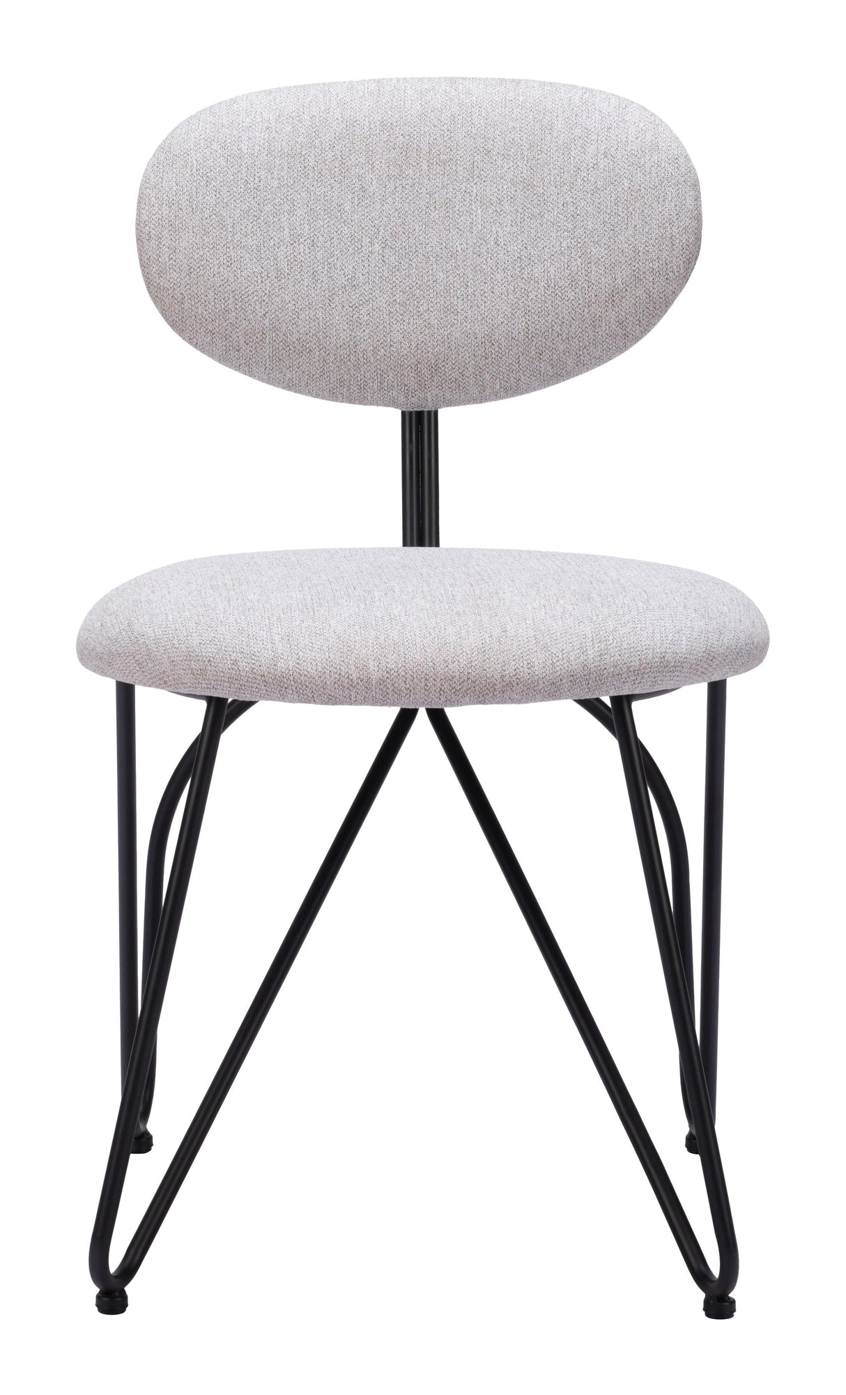 ZUO Novi Dining Chair (Set of 2) Dove Gray