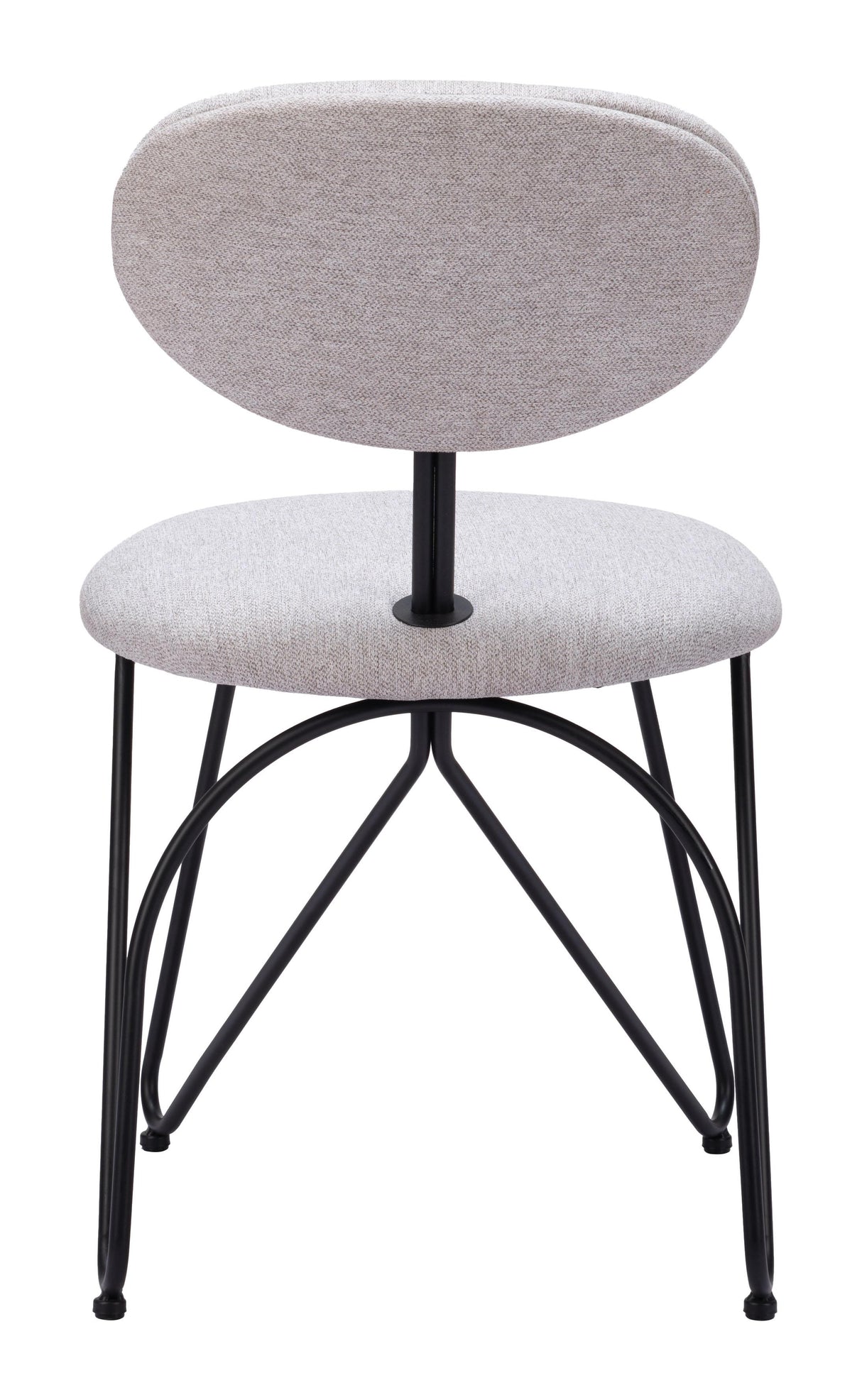 ZUO Novi Dining Chair (Set of 2) Dove Gray