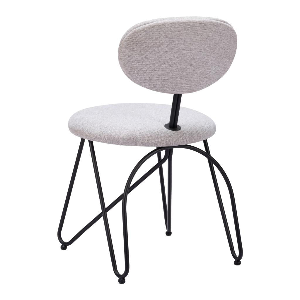 ZUO Novi Dining Chair (Set of 2) Dove Gray