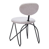 ZUO Novi Dining Chair (Set of 2) Dove Gray