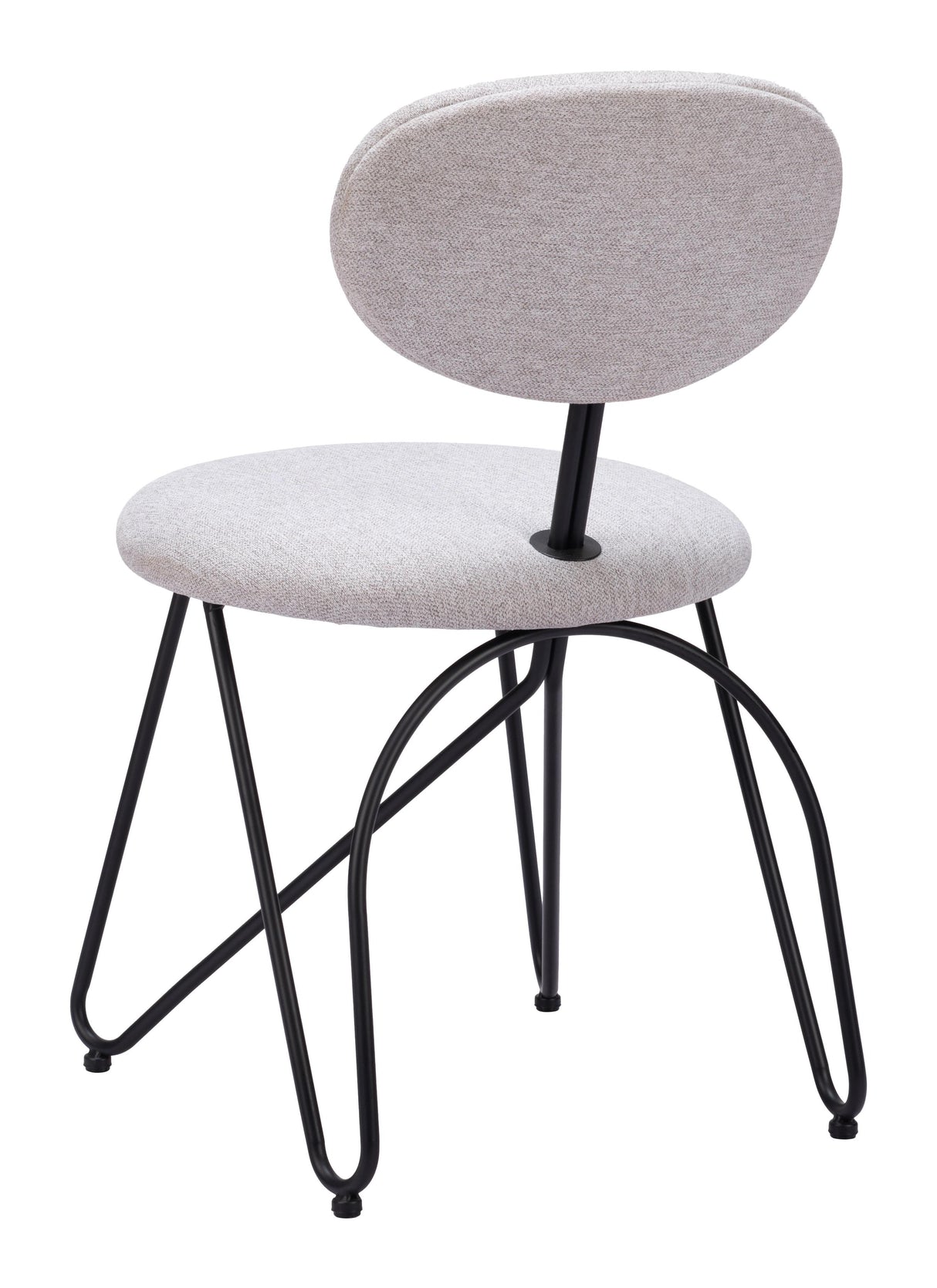 ZUO Novi Dining Chair (Set of 2) Dove Gray