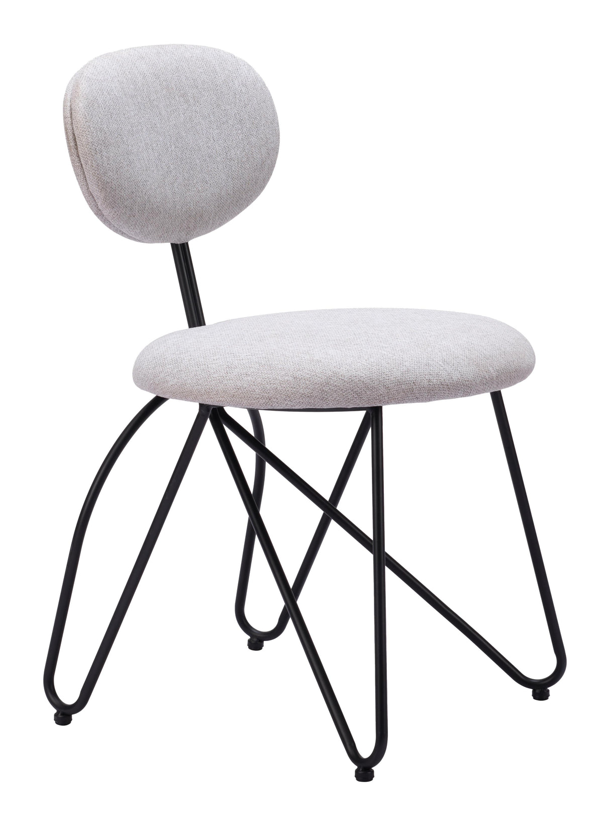 ZUO Novi Dining Chair (Set of 2) Dove Gray