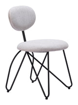 ZUO Novi Dining Chair (Set of 2) Dove Gray
