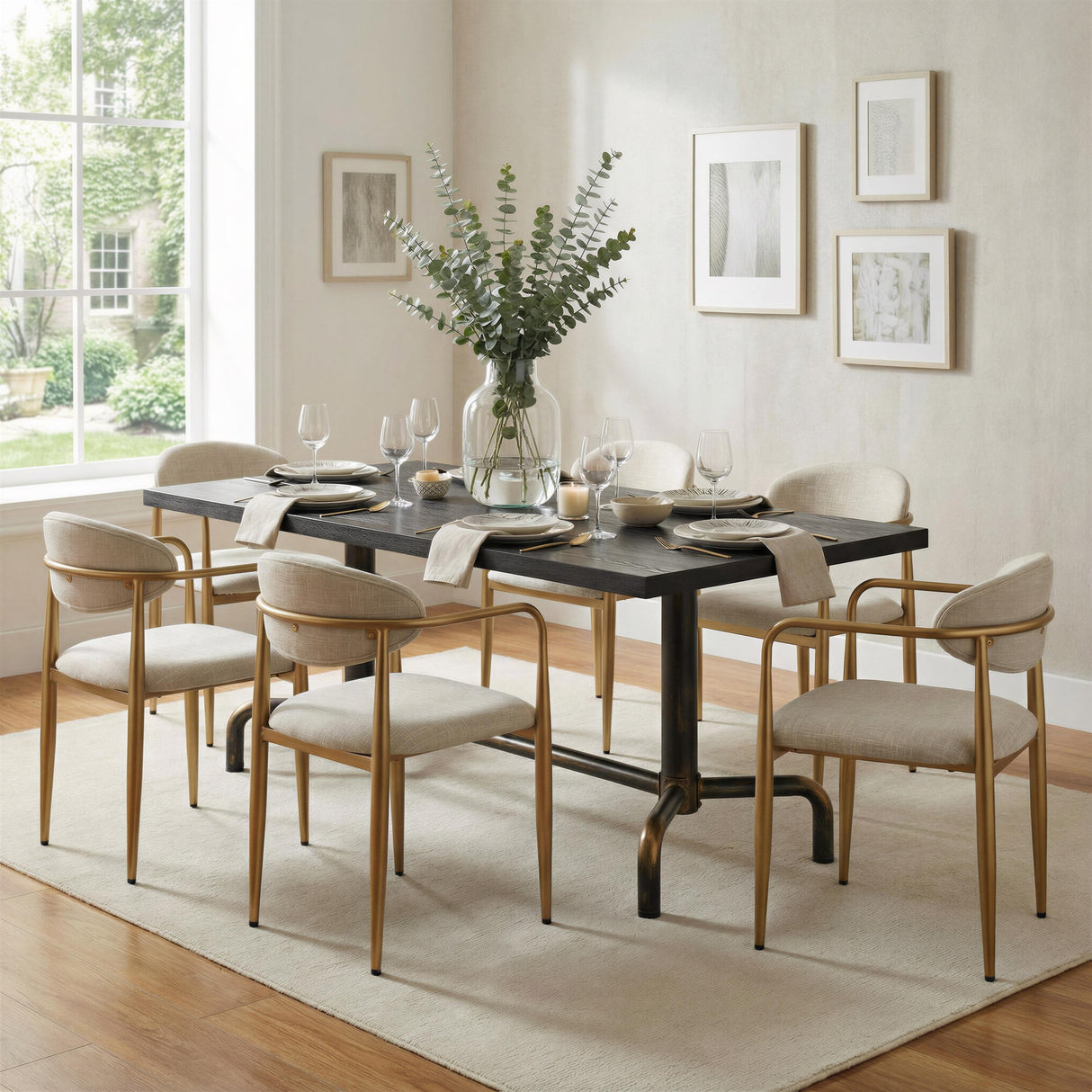 ZUO Neum Dining Table Black