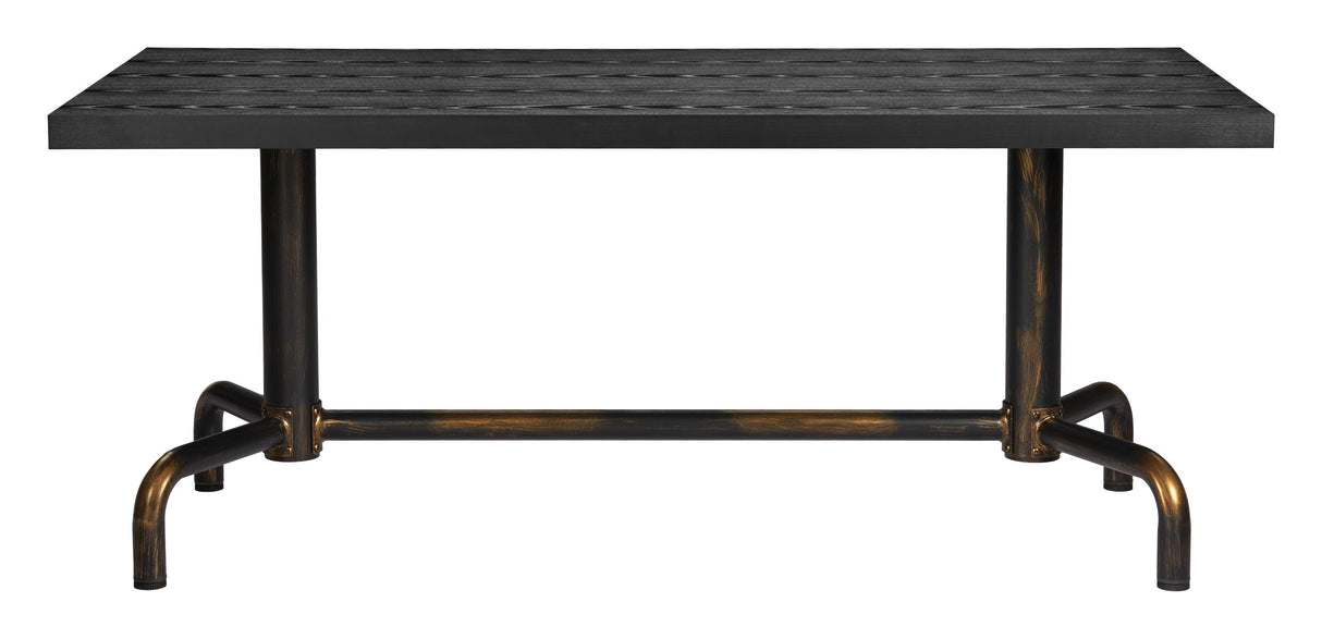 ZUO Neum Dining Table Black