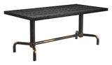 ZUO Neum Dining Table Black