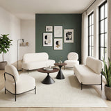 ZUO Arendal Accent Chair Vanilla