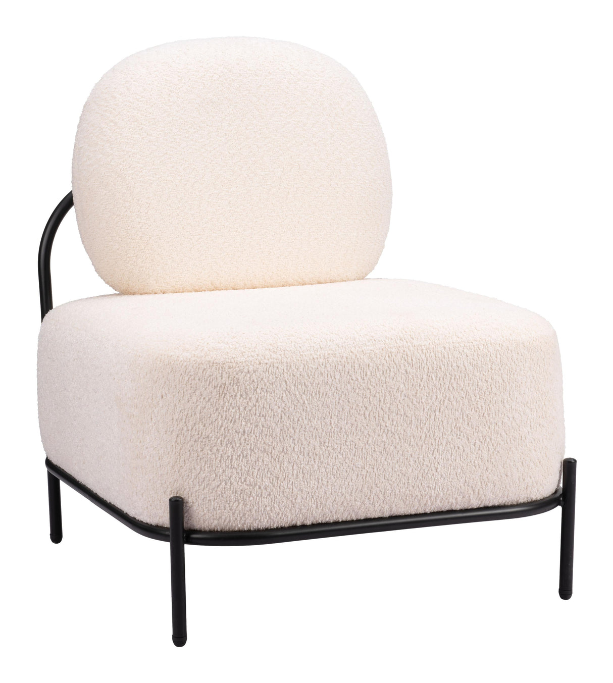 ZUO Arendal Accent Chair Vanilla