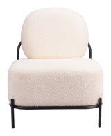ZUO Arendal Accent Chair Vanilla