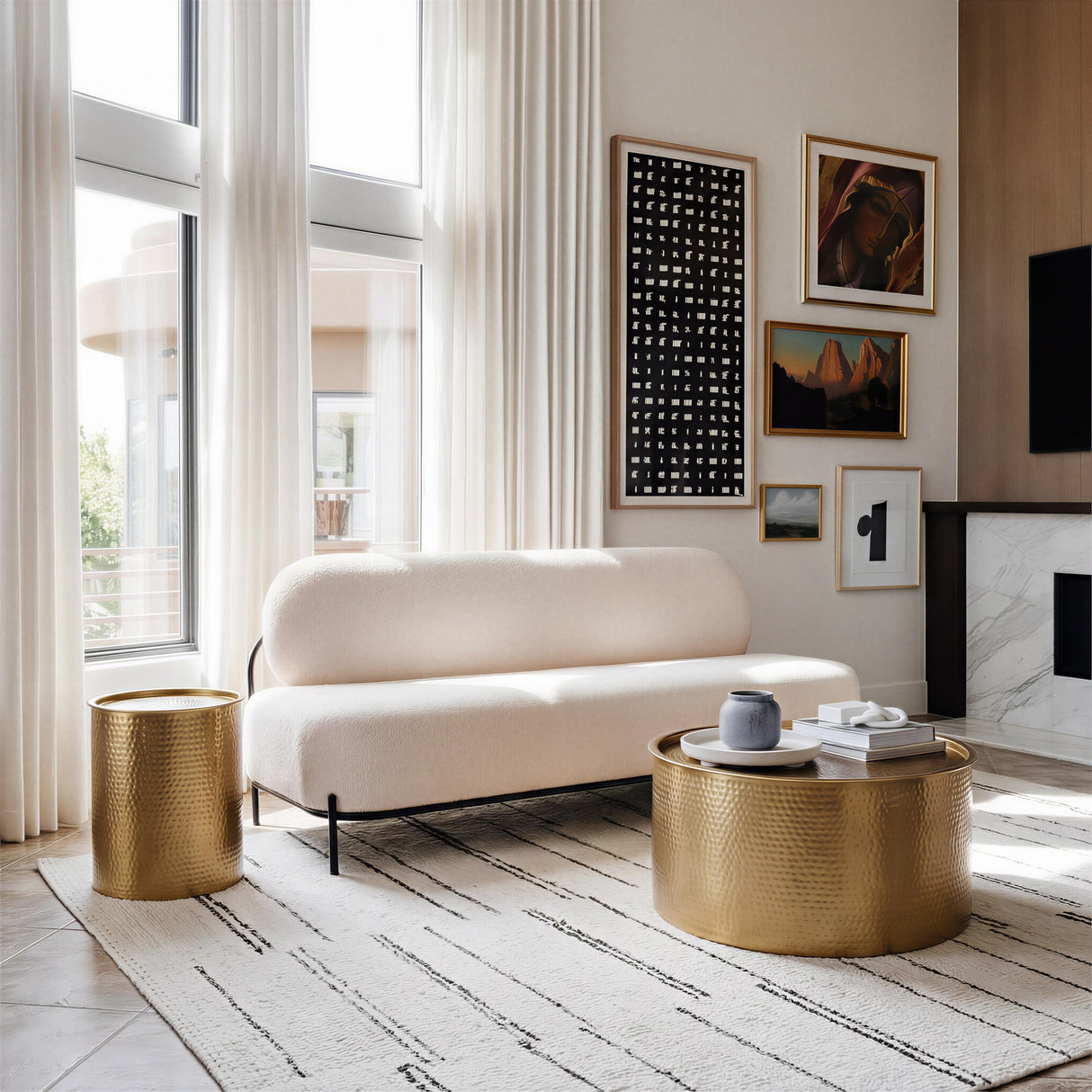 ZUO Arendal Sofa Vanilla