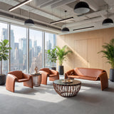 ZUO Horten Accent Chair Brown