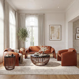 ZUO Horten Accent Chair Brown