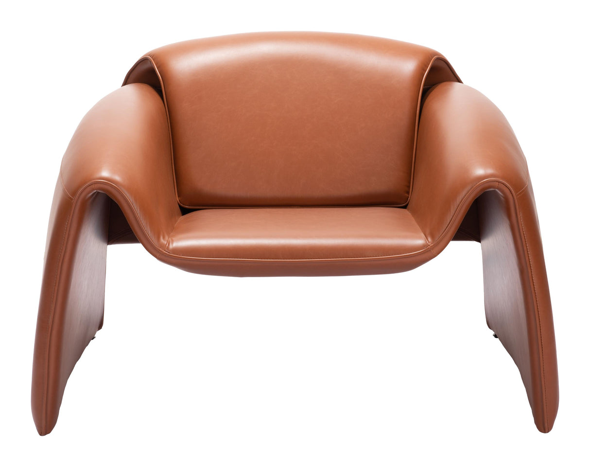 ZUO Horten Accent Chair Brown