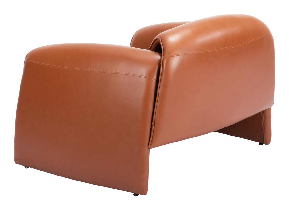 ZUO Horten Accent Chair Brown