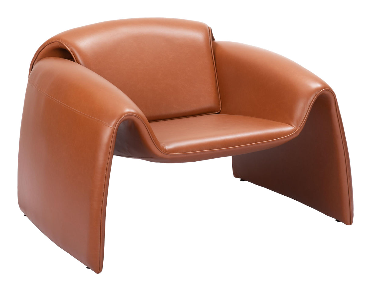 ZUO Horten Accent Chair Brown