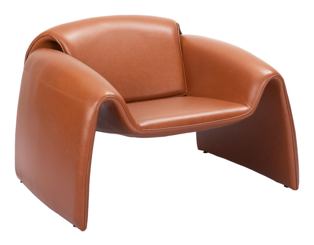 ZUO Horten Accent Chair Brown