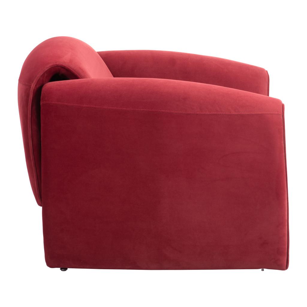 ZUO Horten Accent Chair Red