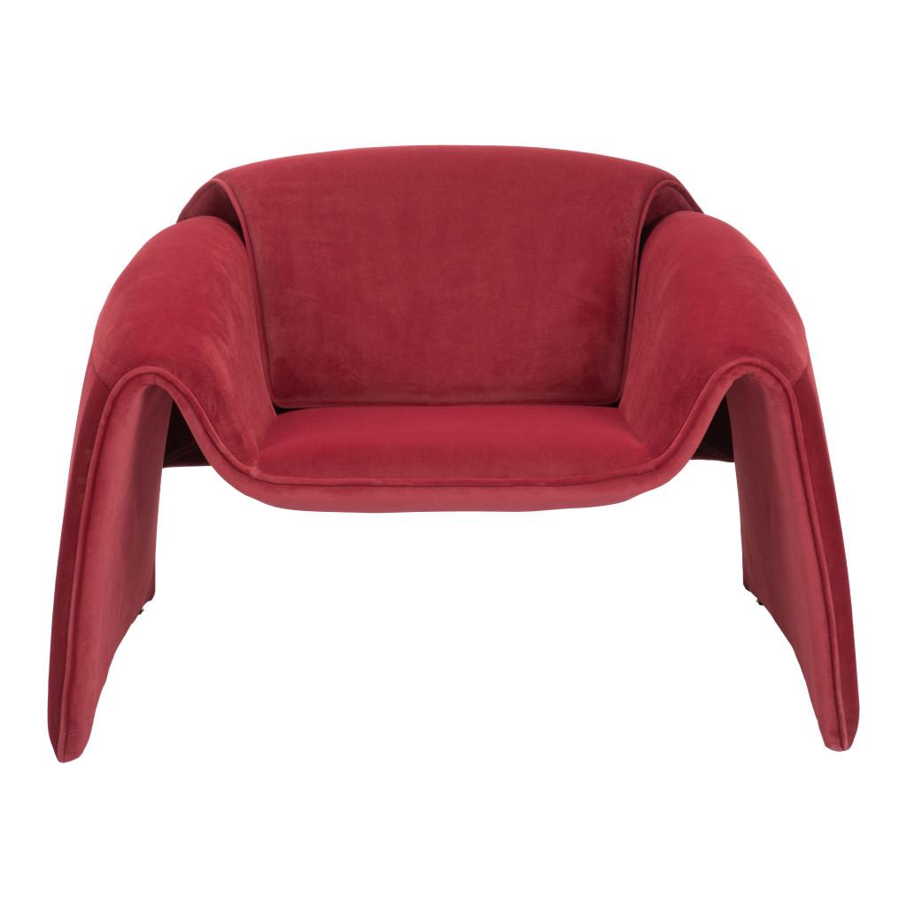 ZUO Horten Accent Chair Red